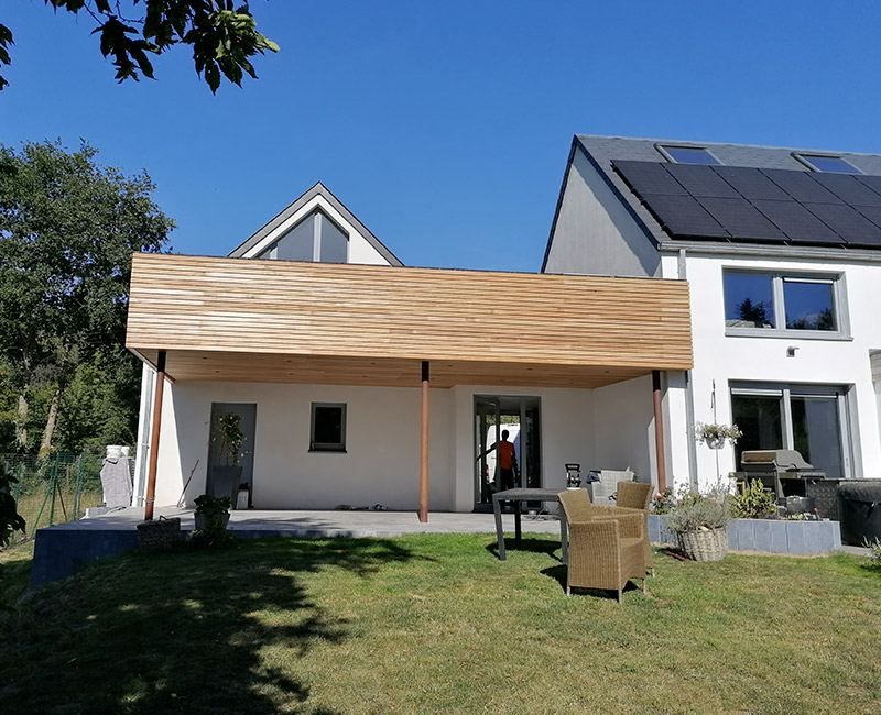 pose et montage de bardage en bois