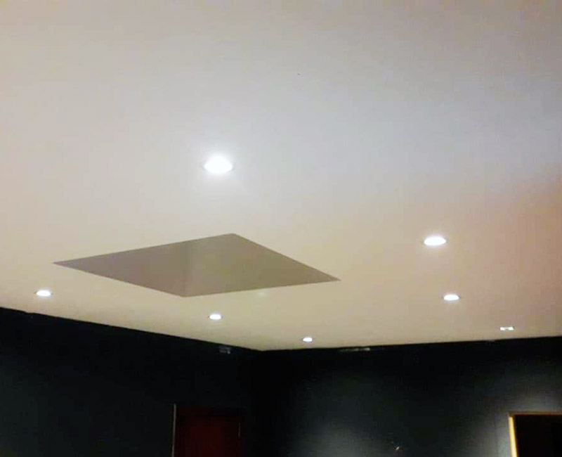 pose de faux plafond