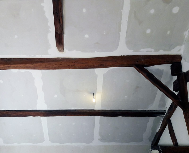 création de faux plafond