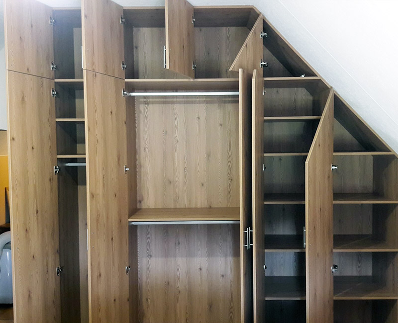 création de placards sur mesure