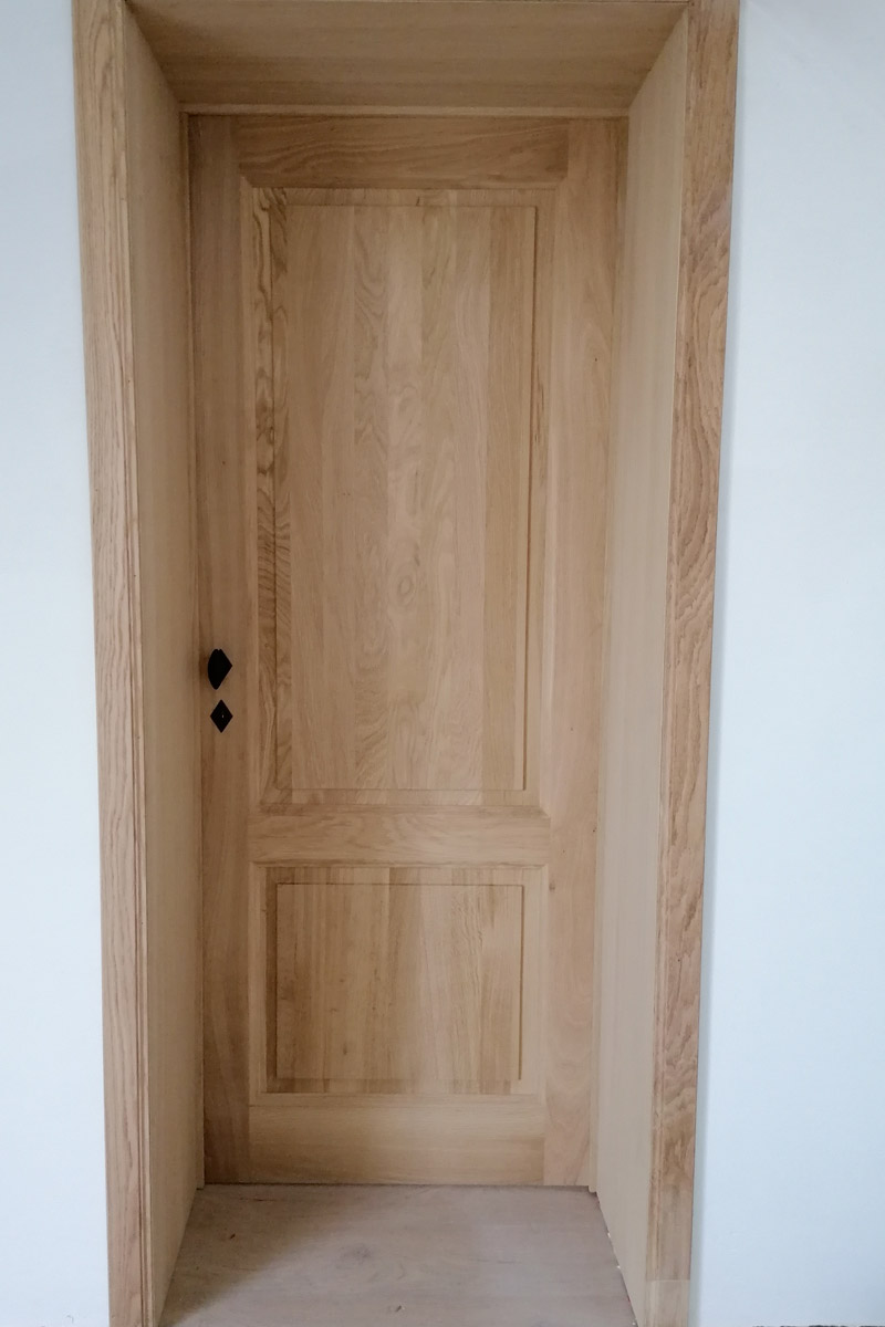 pose de portes
